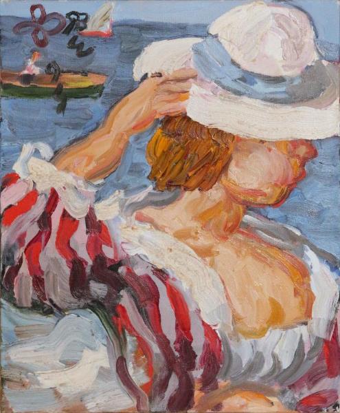 Girl in White Hat. 1994
